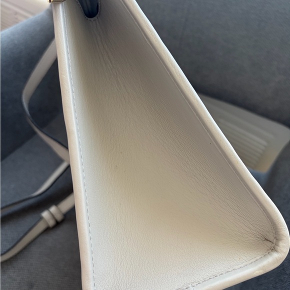 Strathberry Light Gray Midi Tote Bag - Picture 4 of 13